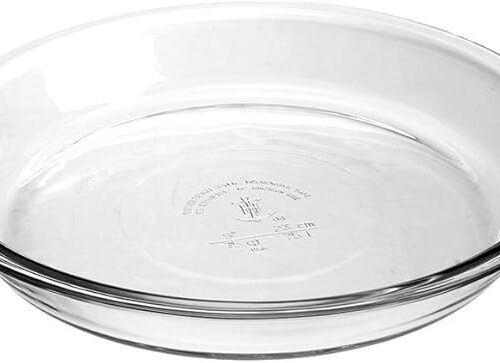 Anchor Hocking Oven Basics Pie Plate Glass, 9", Clear