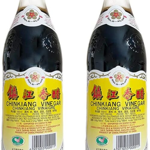 GP Chinkiang Vinegar Black Vinegar 550ml Set of 2